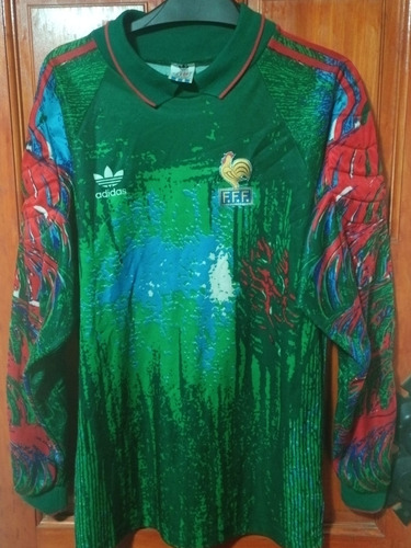 Camiseta Arquero Francia 1992 Talla M Poco Ajustado Original