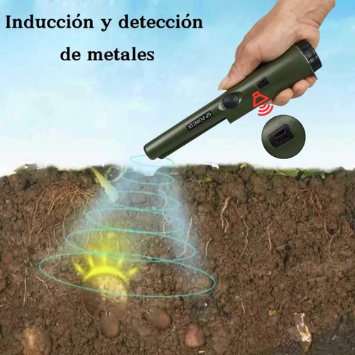 Nuevo Detector De Metales Portátil Gp-pointer Para Monedas