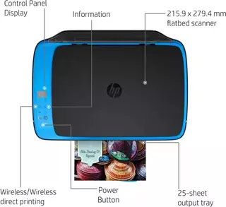 Impresora A Color Multifunción Hp Deskjet Ink Advantage 4729