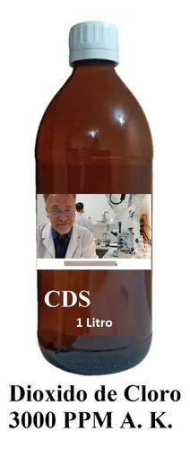 Purificador Cd Andreas Kalcker 3000ppm 1 Lts Botella Vidrio