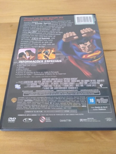 Imagem 3 de 3 de Dvd A Morte Do Superman