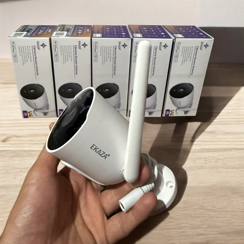 Kit 5 Câmera Inteligente Wi-fi Ekaza 2k 3mp Externa Alexa