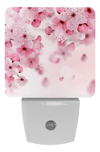 Miningcase Hermoso Patrón De Cerezo Rosa Patrón De Luz Noctu