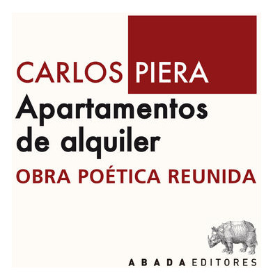 Libro Apartamentos De Alquiler - Piera, Carlos