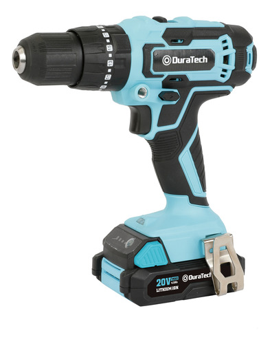 Taladro Inalámb Percutor 2 Veloc. 40nm Duratech 20v 1750 Rpm