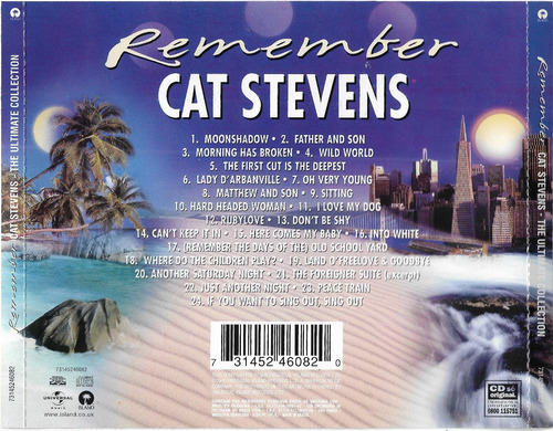 Cd - Cat Stevens - Remember