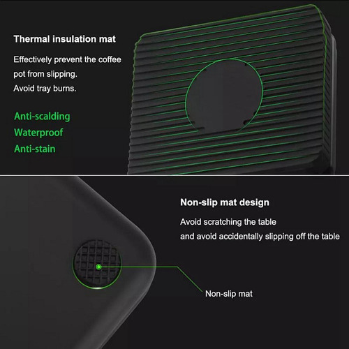 Báscula De Café De 5kg/0,1g Con Temporizador Y Almohadilla