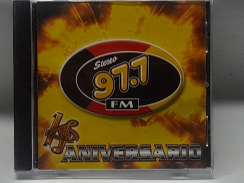 Cd Stereo 97.7 Fm 14 Aniversario 2002 Fonovisa Xkñ7 