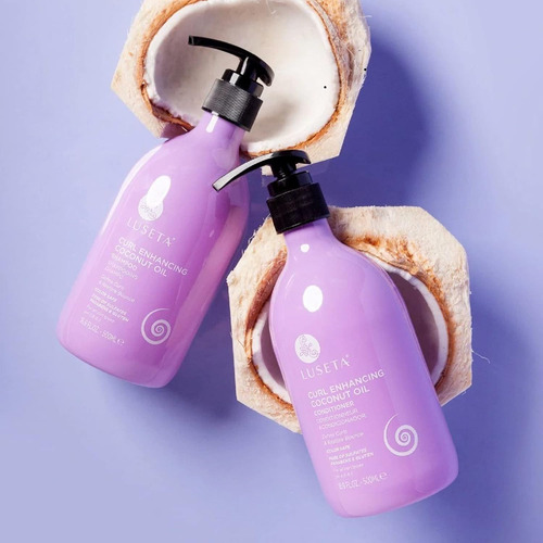 Shampoo Y Acondicionador De Aceite De Coco Para Cabello Riza