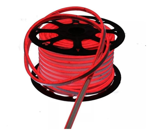 Manguera Neon Led Roja Rollo 25 Metros Oferta Envio Gratis