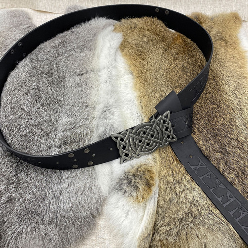 Viking Embossed Medieval Embossed Belt Cosplay Props