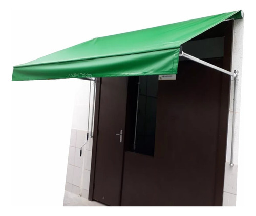 Toldo Retrátil Cobertura 3,0m Largura X 2,0m Braço