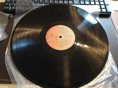 Vida Y Obra Carlos Gardel Vol 15 3 Disco Vinilo Sin Tapa (Usado)
