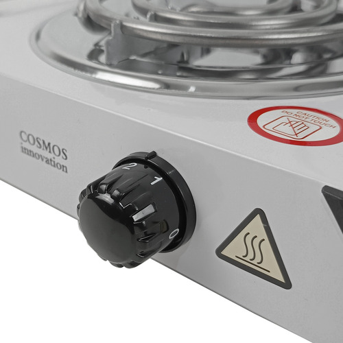 Anafe Cocina Cocinilla Eléctrico 1000w Una Hornalla Blanco