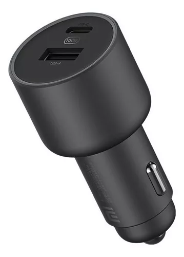 Cargador de coche USB C, 75 W, 3 puertos, adaptador de cargador de coche  súper rápido PD y QC3.0 integrado de 6 pies tipo C en espiral para  teléfonos