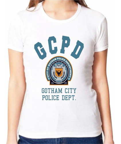Playera Policia Ciudad Gotica Batman Gcpd