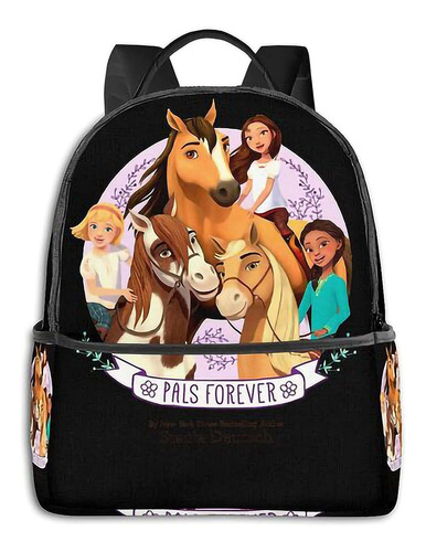 Spirit Riding Free Mochila Durable Ajustable Ligero Lavable