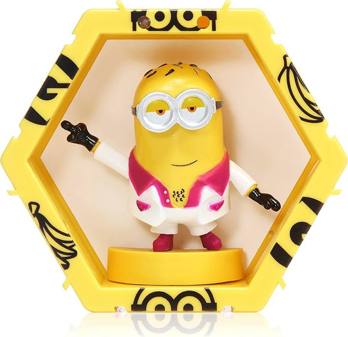 Figura Con Luz Dj Josh  Minions Wow Pods