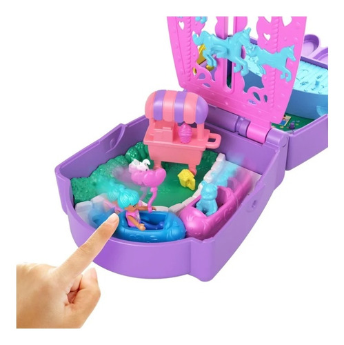 Polly Pocket Carnaval Conejo Compacto Juguete Acessorios