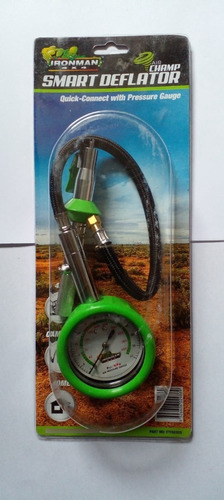 Desinflador Y Medidor De Presion A Rosca Ironman 4x4