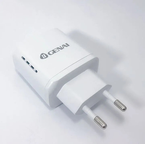 Fonte Carregador Tomada Usb Tipo C Celular Turbo 20w Genai