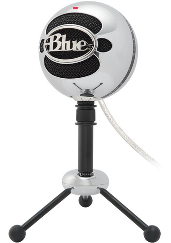 Blue Snowball Micrófono De Escritorio Usb Con Soporte