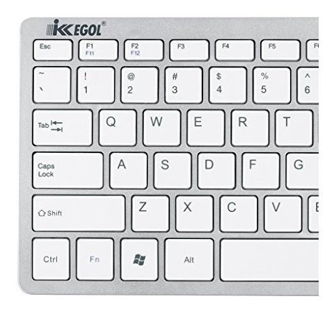 Teclado Súper Delgado Compacto Para Computadora Portátil