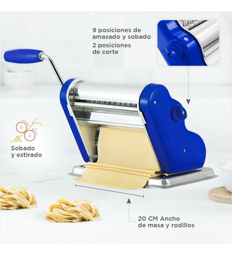 Imagen 5 de 10 de Pastalinda Máquina Clásica 200 Azul