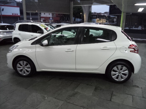 Peugeot 208 Active 1.5 8v Flex 5p Completo 2014 Branco