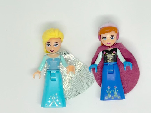 Lego Minifiguras Frozen Elsa Y Anna