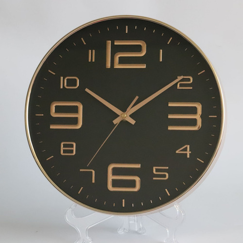 Relógio De Parede Sem Tique-taque De 12 Polegadas Para Decor