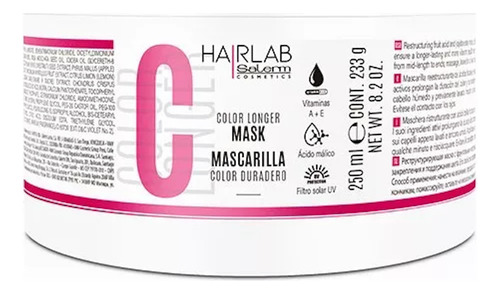 Salerm Mascarilla Color Duradero 250ml Hair Lab