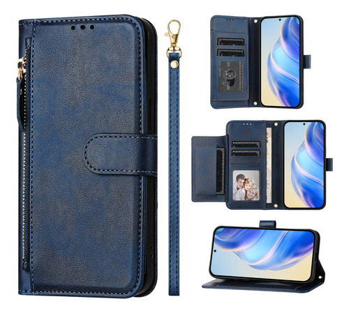 Funda Protectora De Piel Tipo Cartera Para Teléfono Inteligente Honor X9 X9a X9b X9c