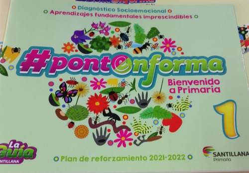 Paquete Guía Santillana 1° Primaria + Complementos Ed. 2021