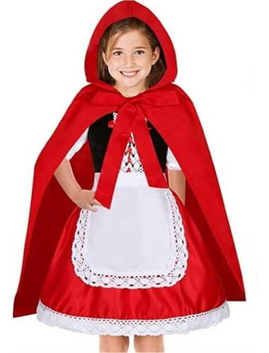 Traje De Baño Disfraz De Caperucita Roja Para Niños