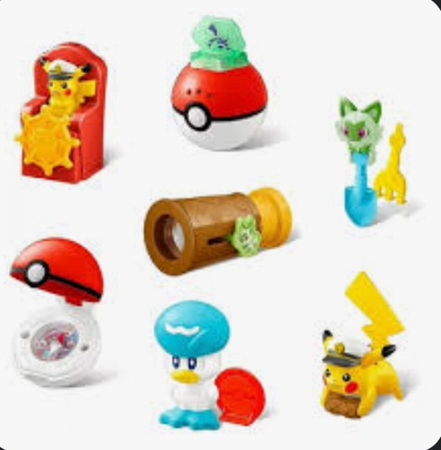 Coleção Pokémon 2025 Mcdonald's+ 4 Caixinhas Feliz Limitada