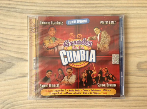 Cd Grandes De La Cumbia - Varios Intérpretes (ed. Chile,