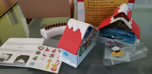 Colección De Casitas De Coca Cola Nunca Usadas (Usado)