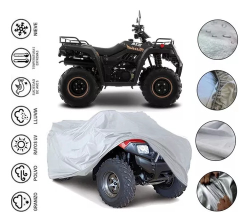 Cover Impermeable Moto Italika Cuatrimoto Atv250