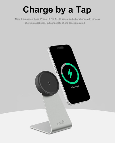 Soporte De Cargador Magnético 15w Compatible Con iPhone Y Ai