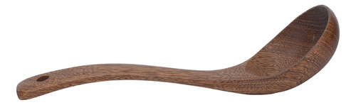 Cuchara De Madera Con Mango Curvo En Forma De S, Utensilio P