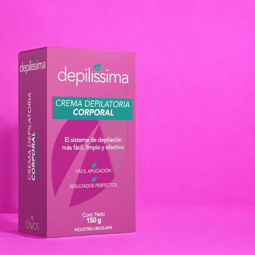 Crema Depilatoria Depilissima Corportal 120g Más 30g