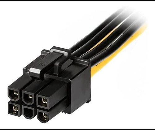 J&d Cable De Alimentación Pcie De 6 Pines A Sata Dual, De De