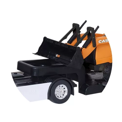 Caminhao De Brinquedo Iveco Plataforma Com Trator Radical