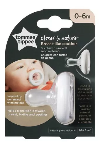 Tommee Tippee Chupete Breastlike - 0 A 6 Meses