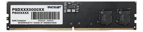 Memoria 8 GB 5600u Ddr5 Signature Series Patriot PSD58g560041