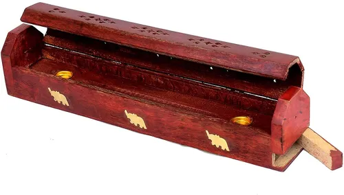 comprar Ataud Quemador Incienso: Soporte Para Madera Incrustacion