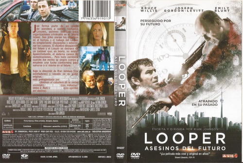Looper Asesinos Del Futuro Dvd Bruce Willis Emily Blunt