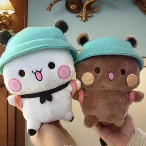 B Para Oso De Peluche Bubu Dudu Panda Kawaii Con Llavero 24