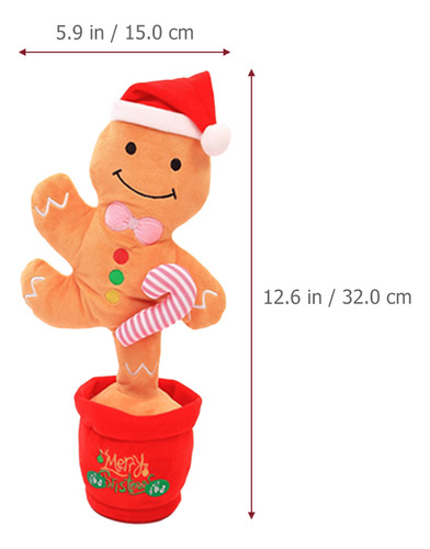 Juguete De Peluche De Navidad Juguete Para Cantar En Navidad